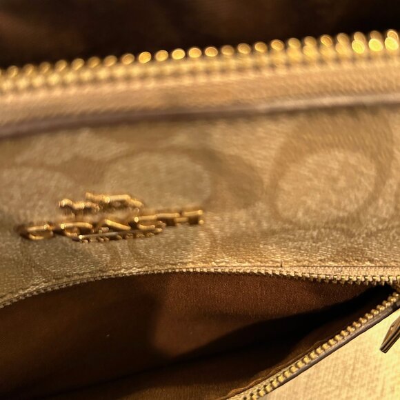 Coach Rowan File Monogram Bag in Signature Canvas - Picture 6 of 6